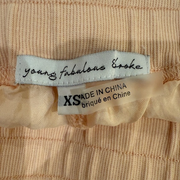 Young Fabulous and Broke Odin Joggers in Guava 45303 - Picture 9 of 13